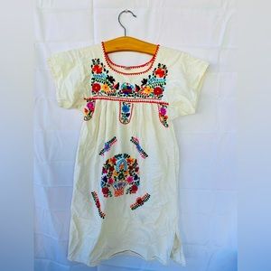 Embroidered Mexican Dress size S women’s